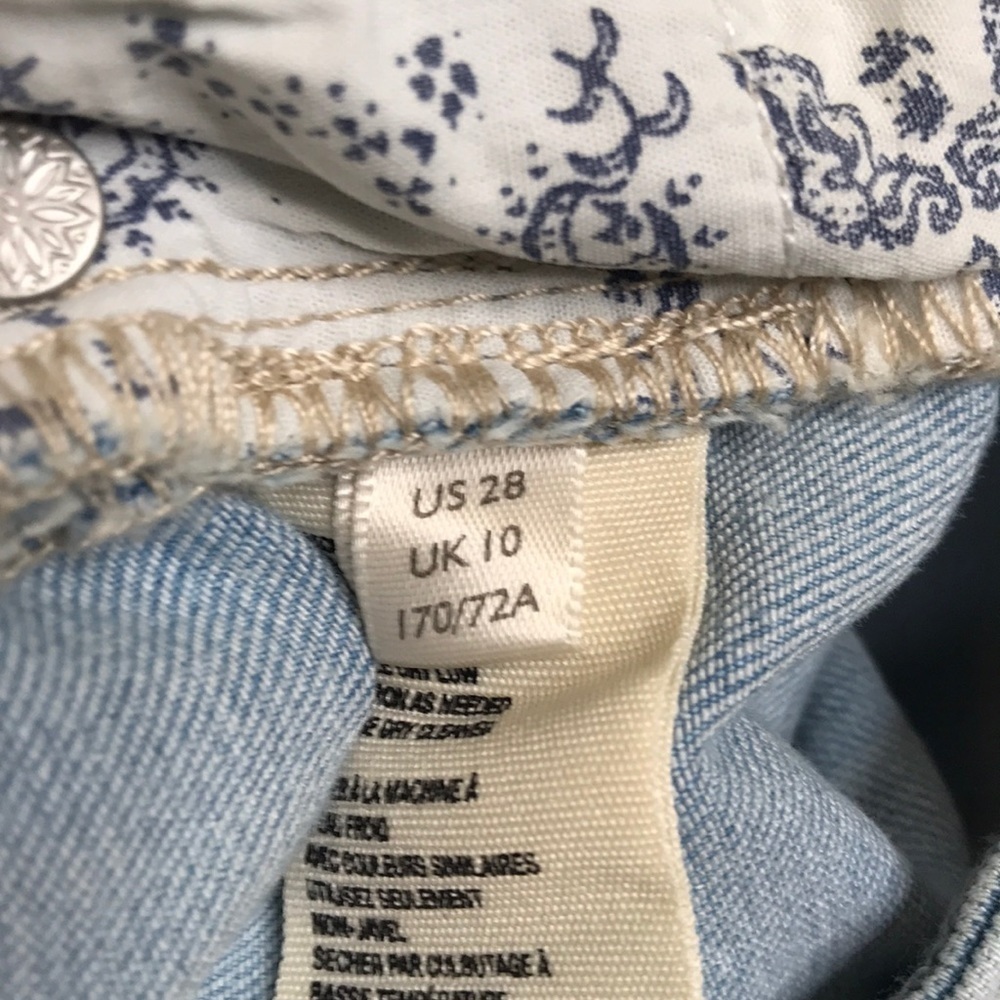 We the Free wild child skinny jeans Havana blue 28 - Picture 13 of 14